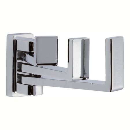 GINGER Triple Pivoting Robe Hook in Polished Chrome 5210T/PC